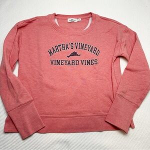 Vineyard Vines Coral Crewneck
